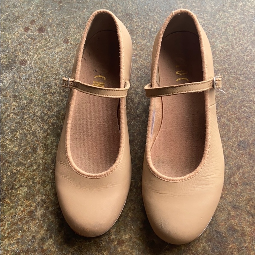 Bloch tan tap shoes 5.5